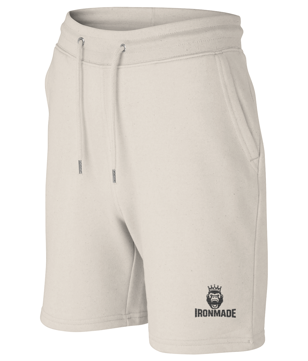 Men’s Trainer 2.0 Shorts in Natural Raw – lightweight organic cotton French Terry shorts
