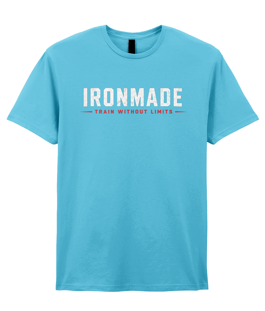 Men’s Ironmade ringspun T‑shirt in Tropical Blue