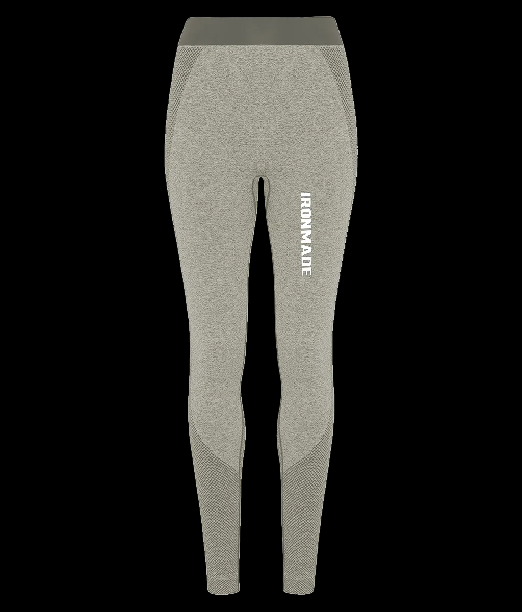 Women’s Seamless 3D Fit Sculpt Leggings in Olive – seamless squat‑proof women’s active leggings