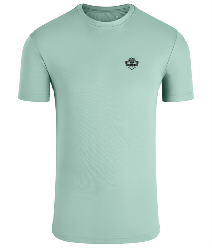 Men’s Performance T‑Shirt in Peppermint – fitted breathable polyester athletic top
