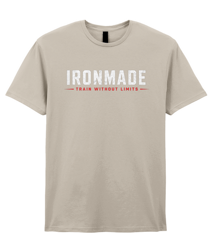 Men’s Ironmade ringspun T‑shirt in Sand