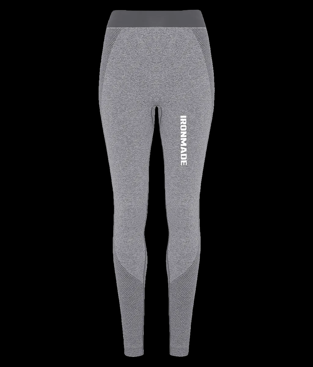 Women’s Seamless 3D Fit Sculpt Leggings in Charcoal – squat‑proof moisture‑wicking gym leggings
