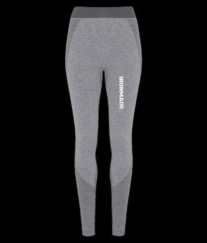 Women’s Seamless 3D Fit Sculpt Leggings in Charcoal – squat‑proof moisture‑wicking gym leggings