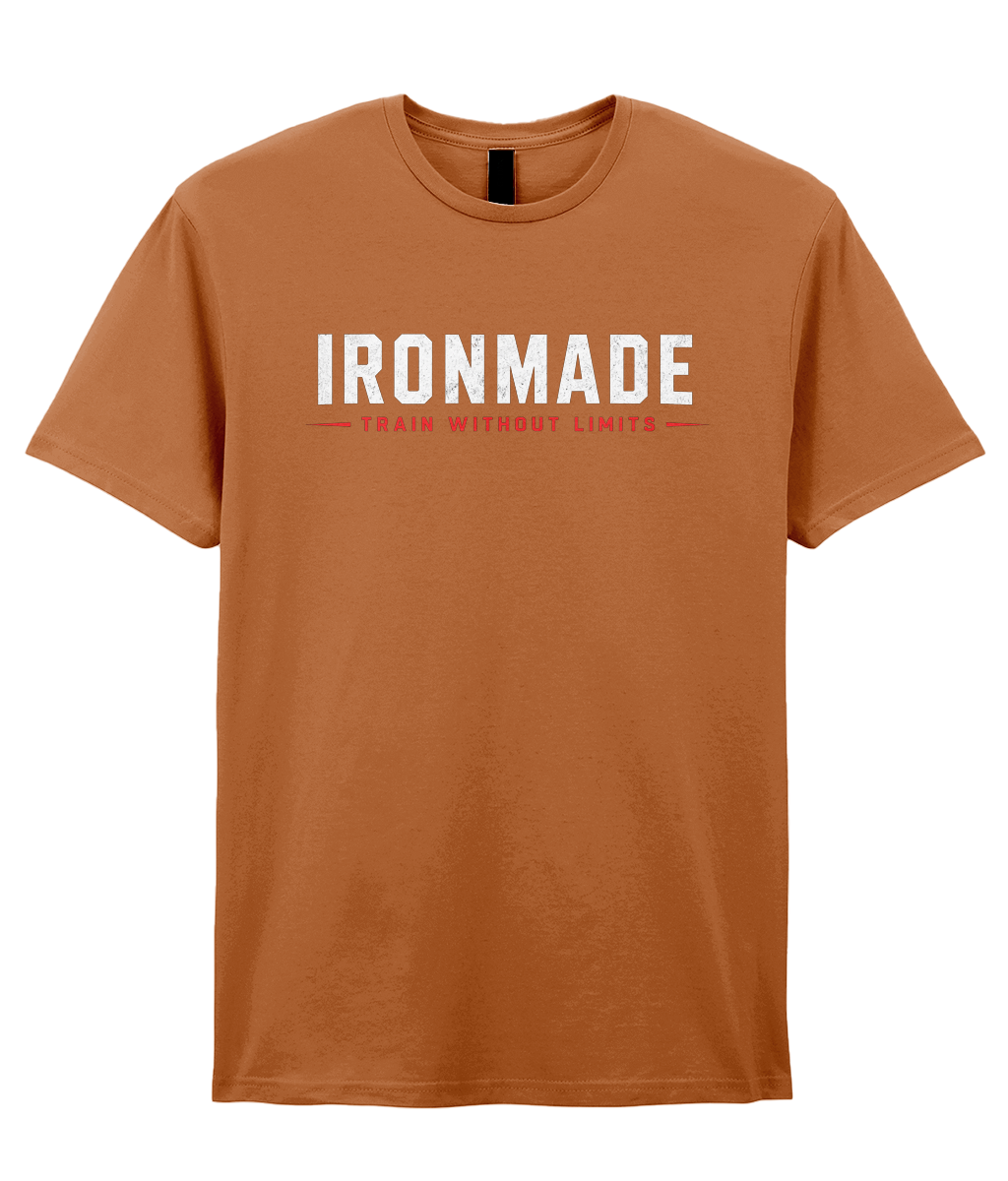 Fan Texas Orange: Men’s Ironmade ringspun T‑shirt in Texas Orange