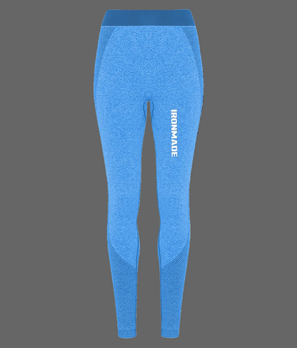 Women’s Seamless 3D Fit Sculpt Leggings in Sapphire – moisture‑wicking squat‑proof training leggings