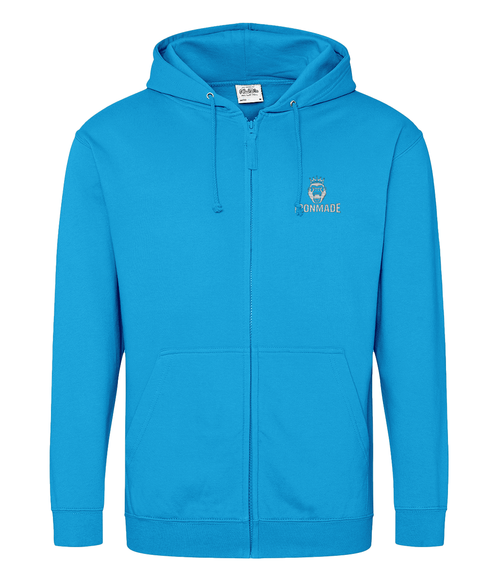 Front- Men’s casual zoodie layering piece