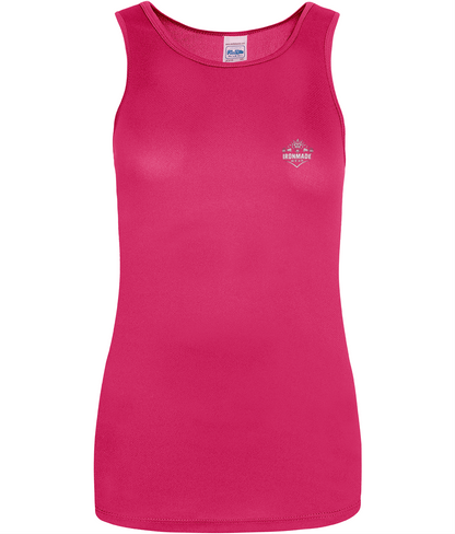 Women’s Performance Vest in Hot Pink – quick‑dry Neoteric™ women’s workout vest