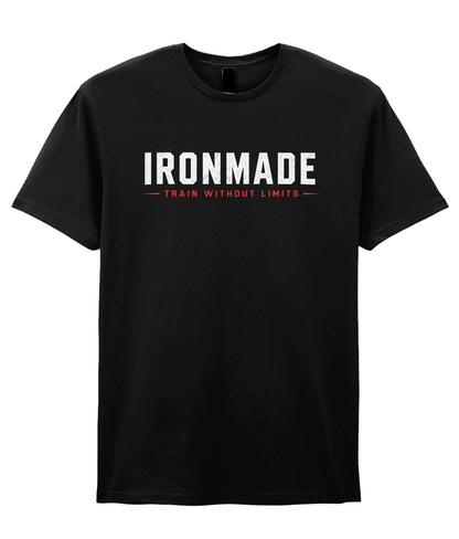 Black: Men’s Ironmade ringspun T‑shirt in Black