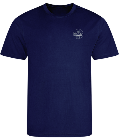 Men's navy sport t-shirt moisture-wicking training top