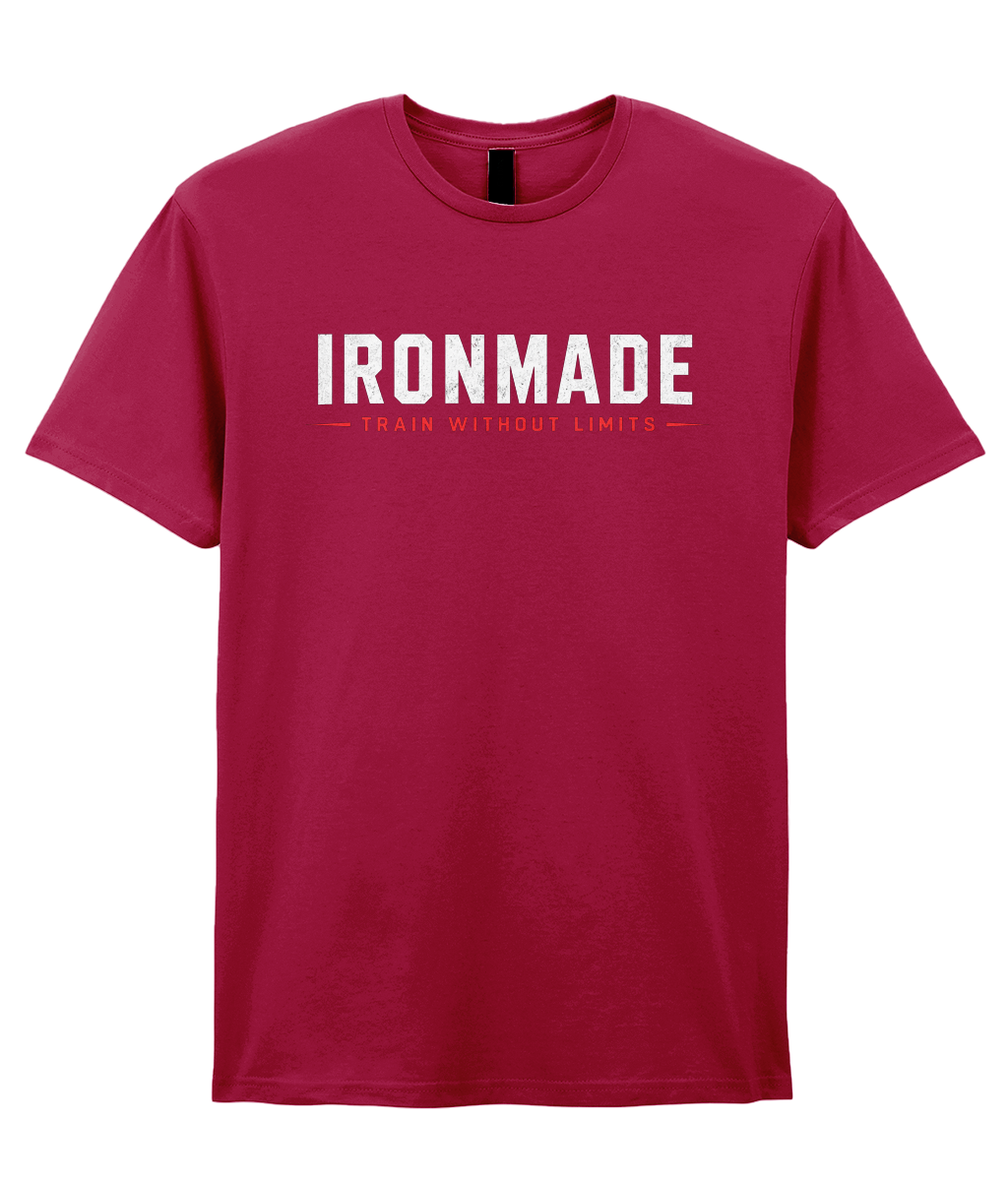 Antique Cherry: Men’s Ironmade ringspun T‑shirt in Antique Cherry