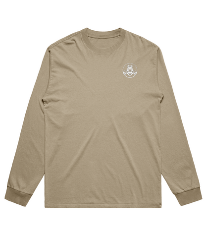 Front- Classic fit long sleeve T‑shirt