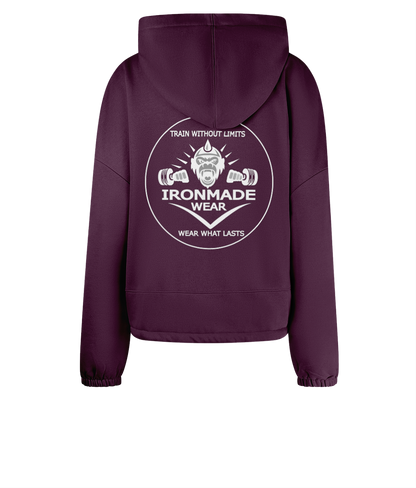 Women’s Cropped Hoodie| Dark Collection
