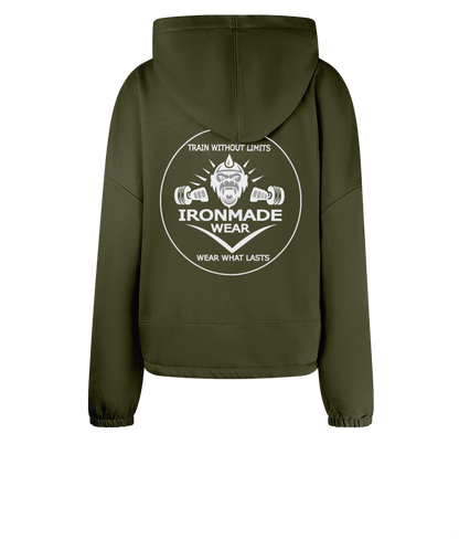 Women’s Cropped Hoodie| Dark Collection
